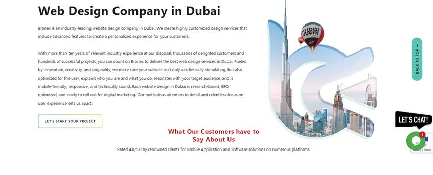 Web development companies in Dubai, UAE